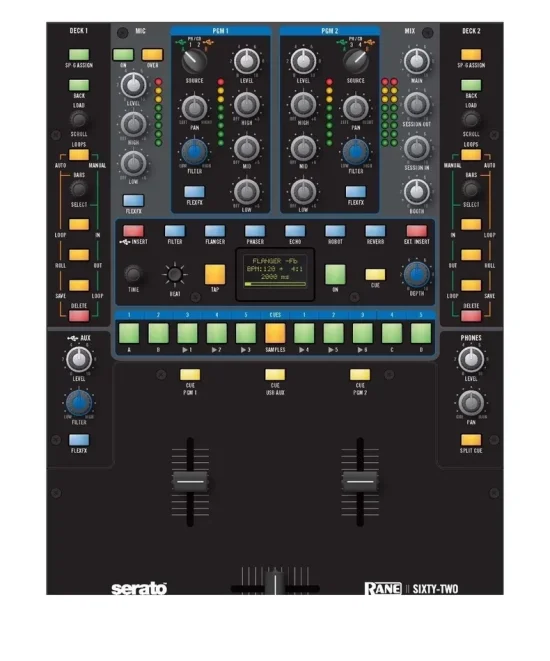 DJ оборудване Rane SIXTY-TWO DJ миксер