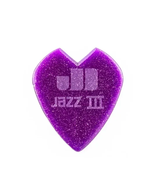 Китари Jim Dunlop 47RKH3NPS Kirk Hammett Purple Sparkle Jazz III перце за китара