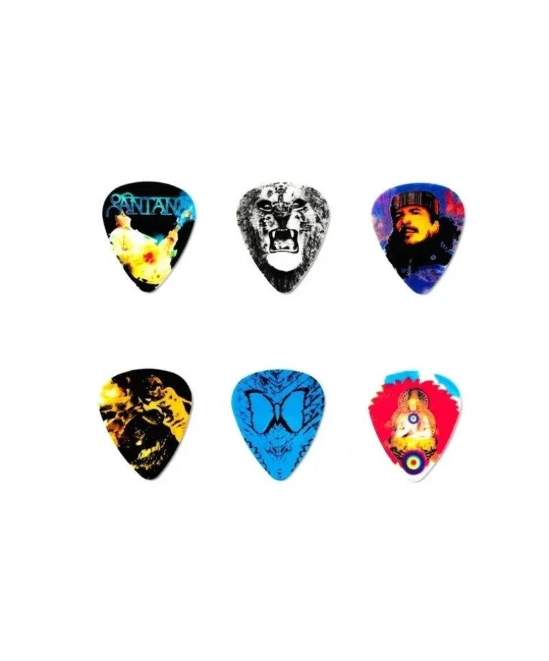 Jim Dunlop SANPT02H Santana Heavy комплект 6 перца в метална кутия