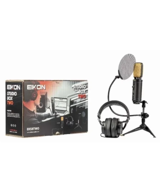 Eikon EKSBTWO Studio Box Two Recording Bundle