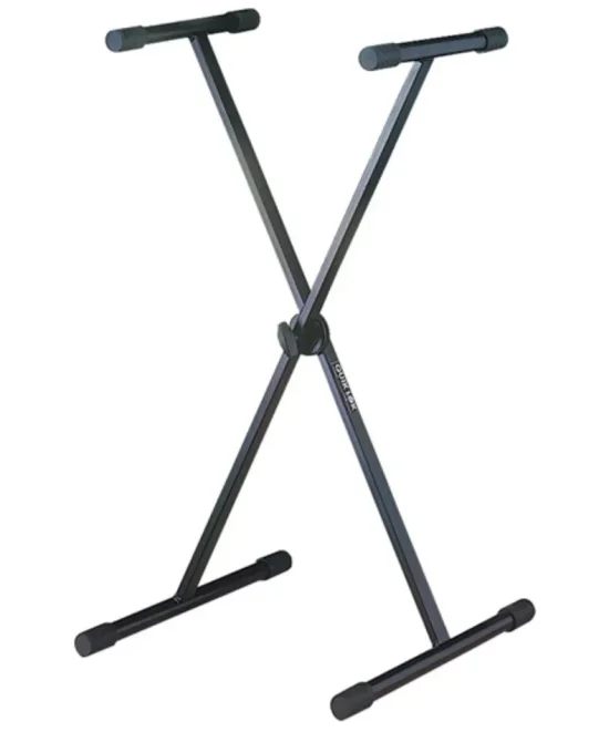 Клавишни инструменти QUIK LOK T10 BK T-reX Single Braced Single Tier
