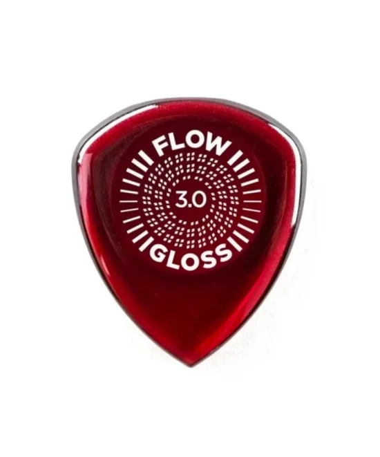 Китари Jim Dunlop 550R3.0 Flow Gloss комплект 12 перца за китара 3,00 mm