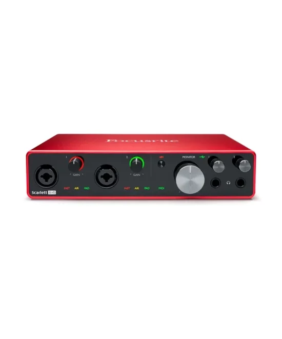 Студио Focusrite Scarlett 8i6 3rd Gen USB аудио интерфейс