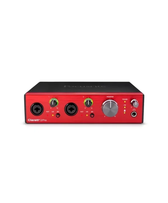 Студио Focusrite Clarett+ 2Pre USB аудио интерфейс