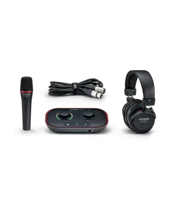 Студио Focusrite Vocaster One Studio комплект за подкаст и запис