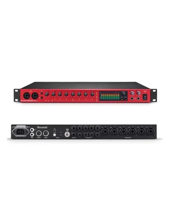 Focusrite Clarett+ 8Pre 18x20 USB-C аудио интерфейс