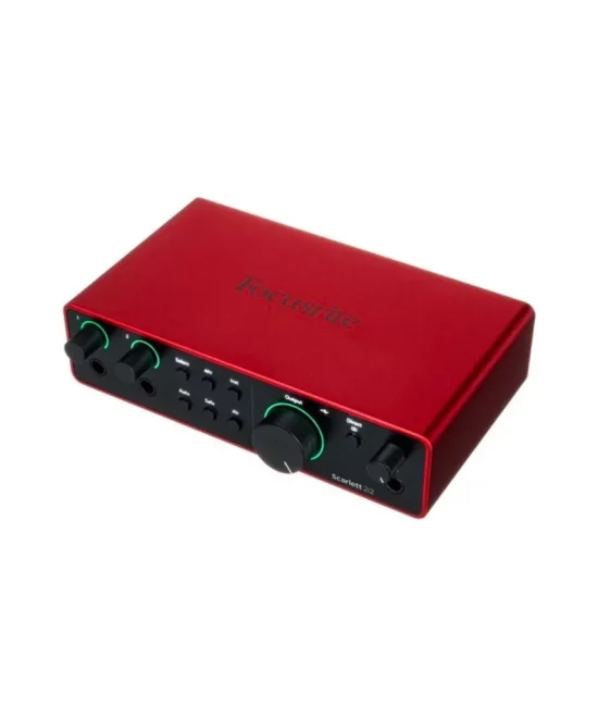 Focusrite Scarlett 2i2 4th Gen USB аудио интерфейс