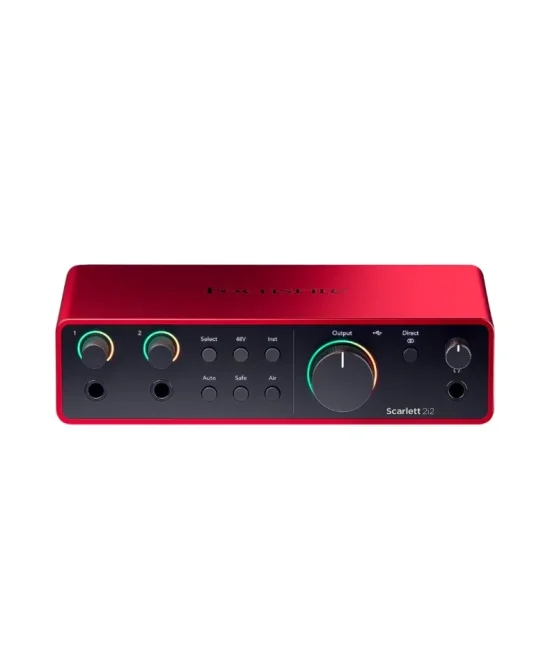Focusrite Scarlett 2i2 4th Gen USB аудио интерфейс