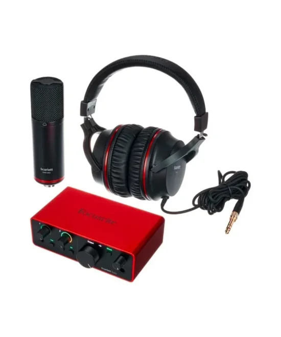Focusrite Scarlett Solo Studio 4th Gen комплект за домашно студио