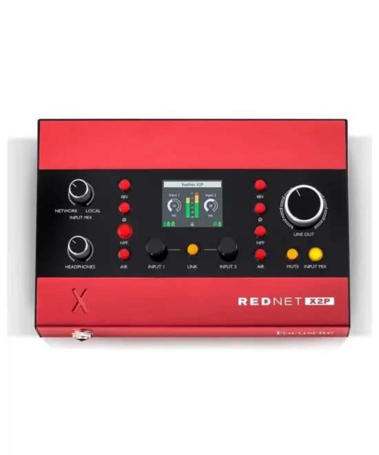 Focusrite RedNet X2P 2x2 Dante аудио интерфейс