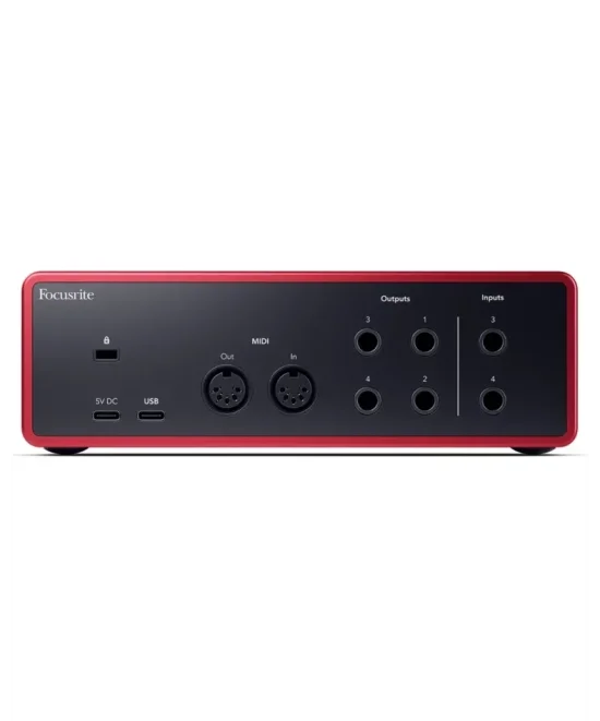 Focusrite Scarlett 4i4 4th Gen USB аудио интерфейс