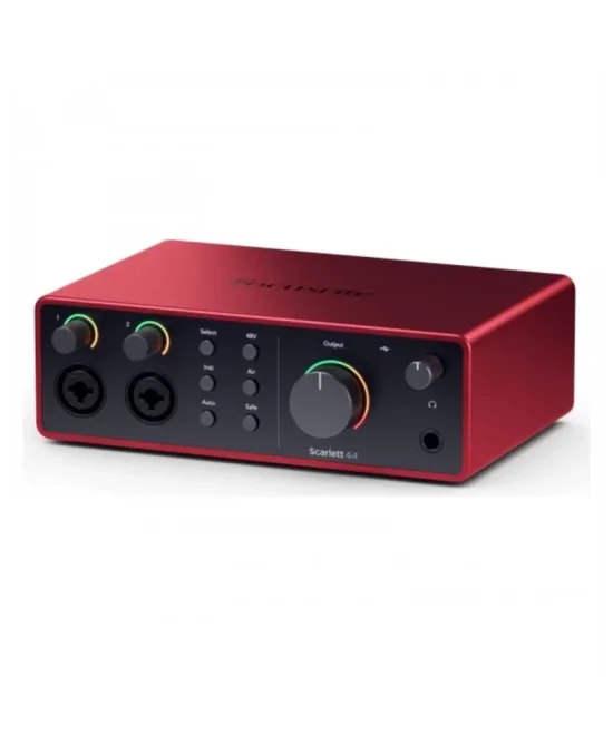 Focusrite Scarlett 4i4 4th Gen USB аудио интерфейс