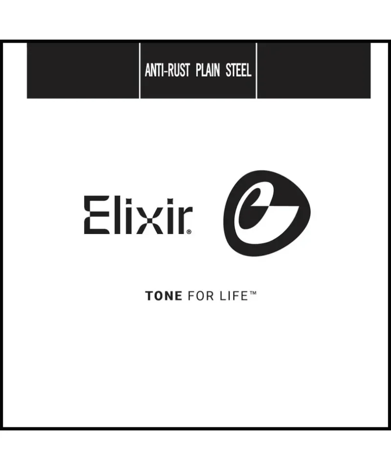 Китари Elixir 13010 Anti-Rust Plain Steel единична струна за китара .010