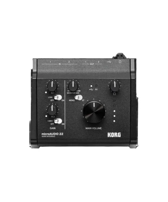 Студио KORG microAUDIO 22 USB-C аудио интерфейс