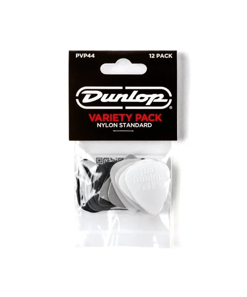 Китари Jim Dunlop PVP44 Nylon Standard Variety Pack комплект 12 перца за китара
