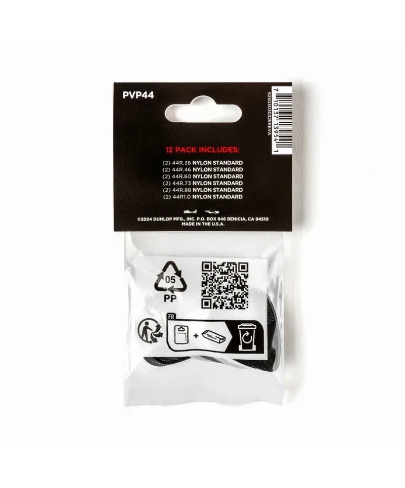 Jim Dunlop PVP44 Nylon Standard Variety Pack комплект 12 перца за китара