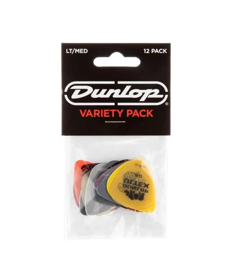 Китари Jim Dunlop PVP101 Light/Medium Pick Variety Pack комплект 12 перца за китара