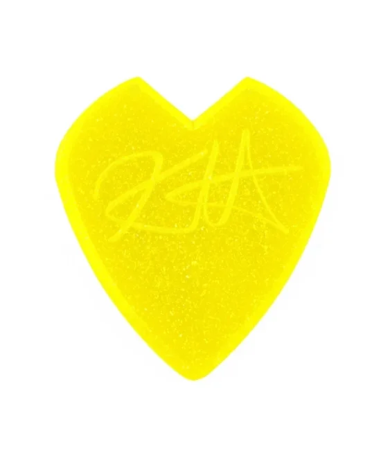 Китари Jim Dunlop 47RKH3NYS Kirk Hammett Yellow Glitter Jazz III перце за китара