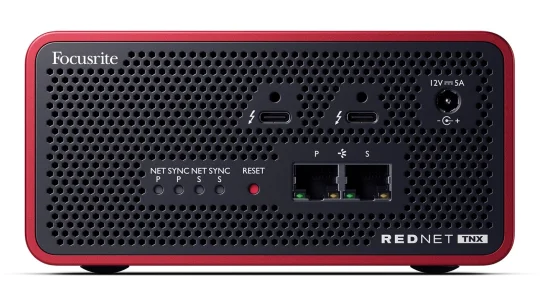 Focusrite RedNet TNX 128x128 Thunderbolt 3 Dante аудио интерфейс