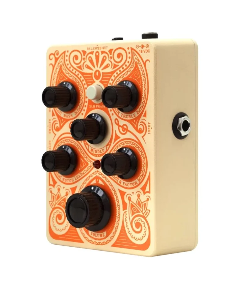 Orange Acoustic Pedal предусилвател, EQ и DI за акустична китара
