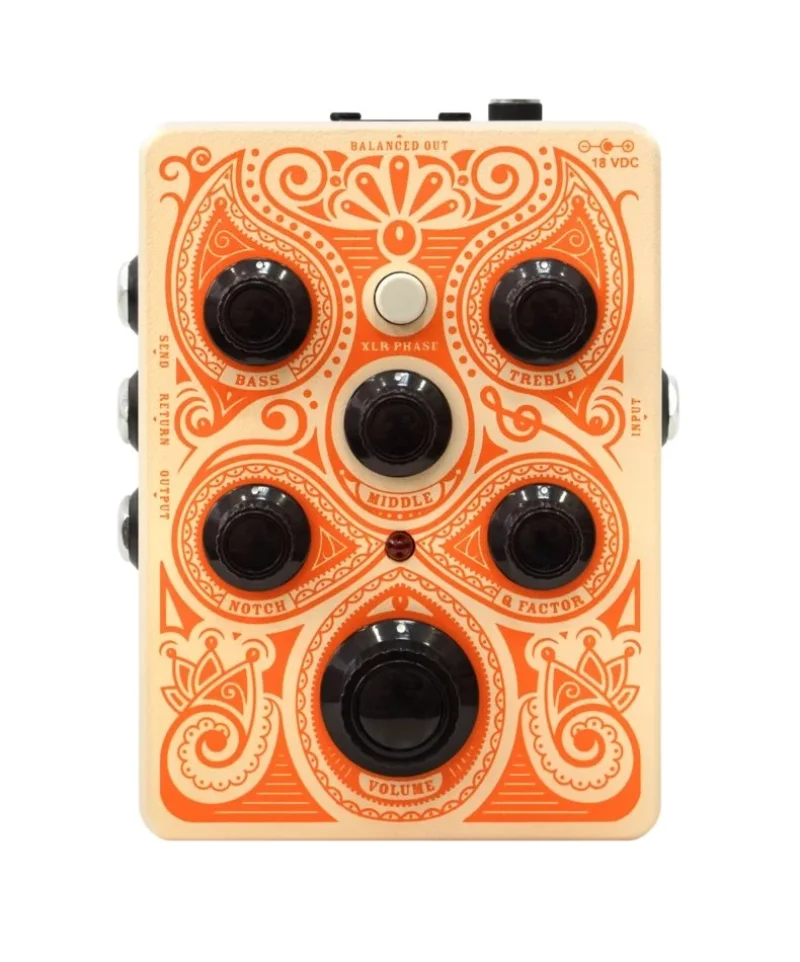 Китари Orange Acoustic Pedal предусилвател, EQ и DI за акустична китара